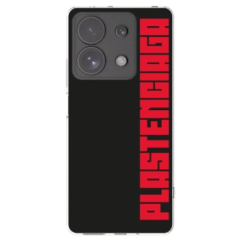 Picasee Xiaomi Redmi Note 13 Pro 4G Hülle - Transparentes Silikon - Plastenciaga
