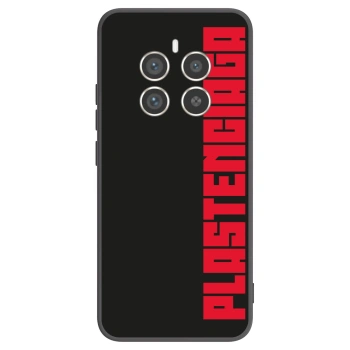 Picasee Realme 12 Pro 5G Hülle - Schwarzes Silikon - Plastenciaga
