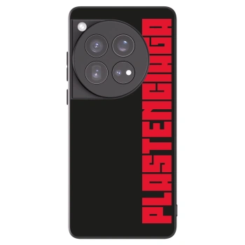 Picasee OnePlus 12 5G Hülle - Schwarzes Silikon - Plastenciaga