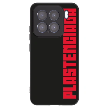 Picasee Xiaomi 15 Hülle - Schwarzes Silikon - Plastenciaga