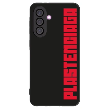 Picasee Samsung Galaxy A56 5G A566B Hülle - Schwarzes Silikon - Plastenciaga