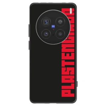 Picasee Vivo X200 Pro Hülle - Schwarzes Silikon - Plastenciaga