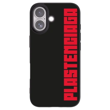 Picasee Apple iPhone 17 Hülle - Schwarzes Silikon - Plastenciaga