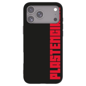 Picasee Apple iPhone 17 Pro Max Hülle - Schwarzes Silikon - Plastenciaga
