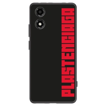 Picasee Motorola Moto E14 Hülle - Schwarzes Silikon - Plastenciaga