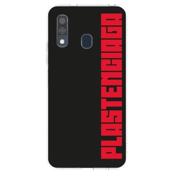 Picasee Samsung Galaxy A40 A405F Hülle - Transparentes Silikon - Plastenciaga