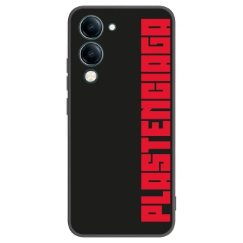 Picasee Vivo Y29s 5G Hülle - Schwarzes Silikon - Plastenciaga