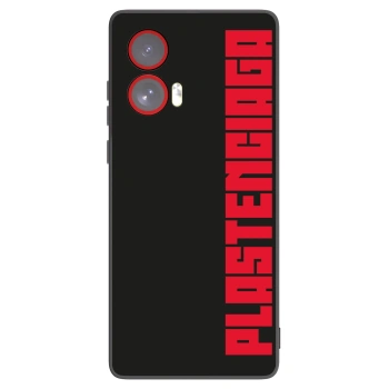 Picasee Motorola Edge 50 Fusion Hülle - Schwarzes Silikon - Plastenciaga