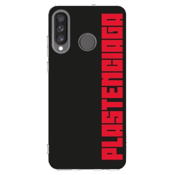 Picasee Huawei P30 Lite Hülle - Transparentes Silikon - Plastenciaga