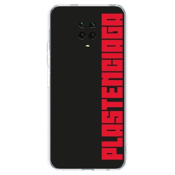 Picasee Xiaomi Redmi Note 9S Hülle - Transparentes Silikon - Plastenciaga