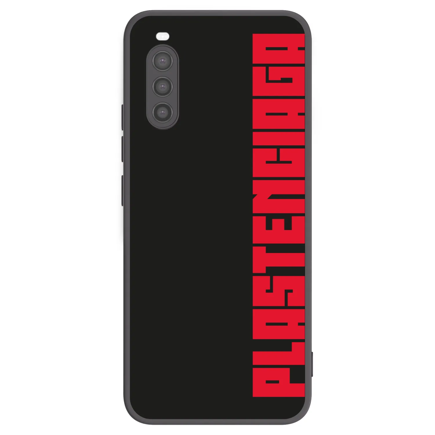 Picasee Sony Xperia 10 II Hülle - Schwarzes Silikon - Plastenciaga