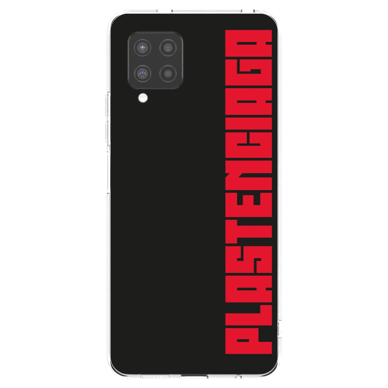Picasee Samsung Galaxy A42 A426B Hülle - Transparentes Silikon - Plastenciaga