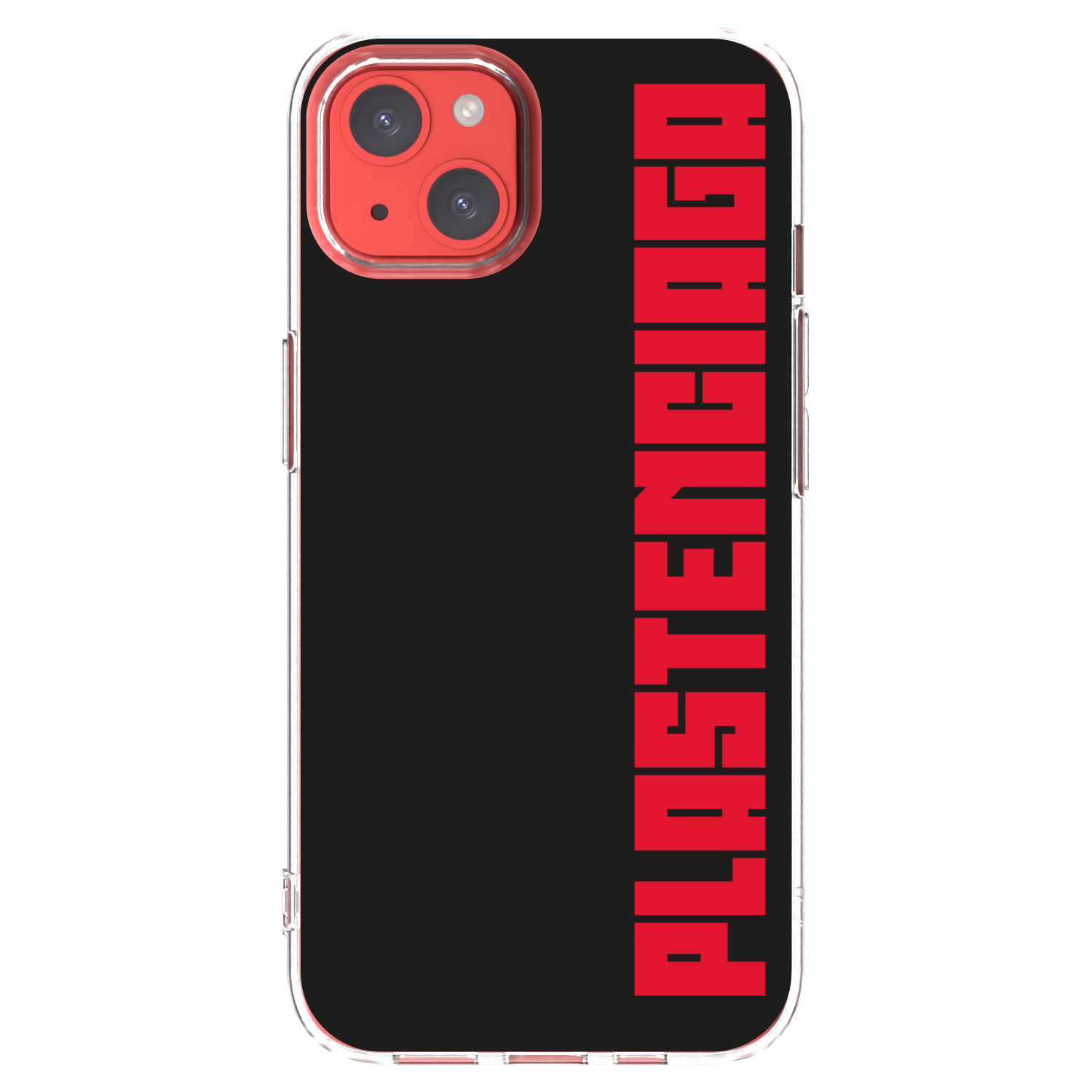 Picasee Apple iPhone 13 Hülle - Transparentes Silikon - Plastenciaga