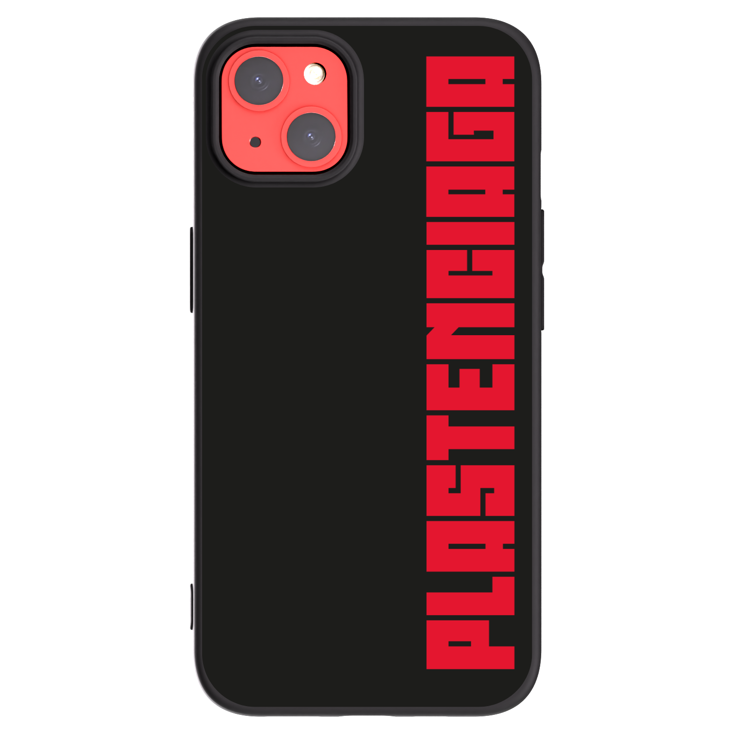 Picasee Apple iPhone 13 Hülle - Schwarzes Silikon - Plastenciaga