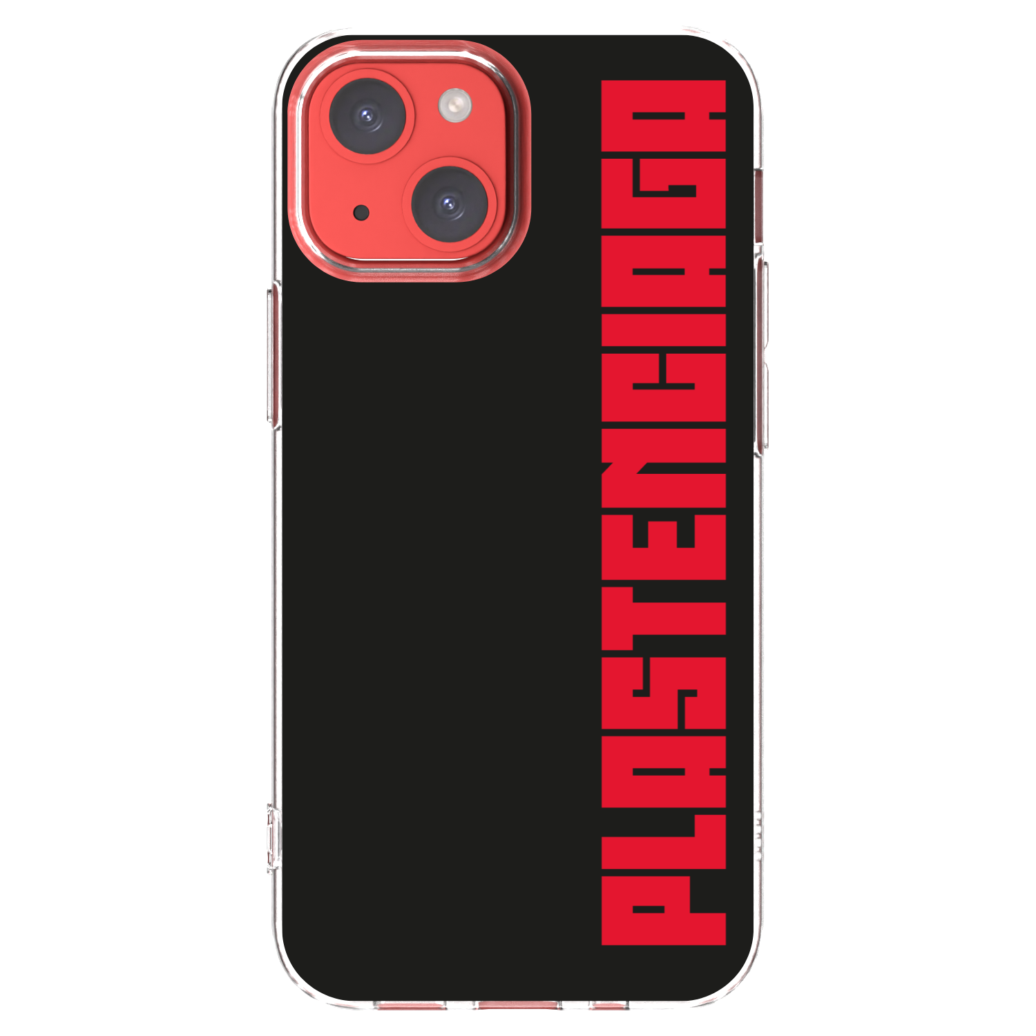 Picasee Apple iPhone 13 mini Hülle - Transparentes Silikon - Plastenciaga