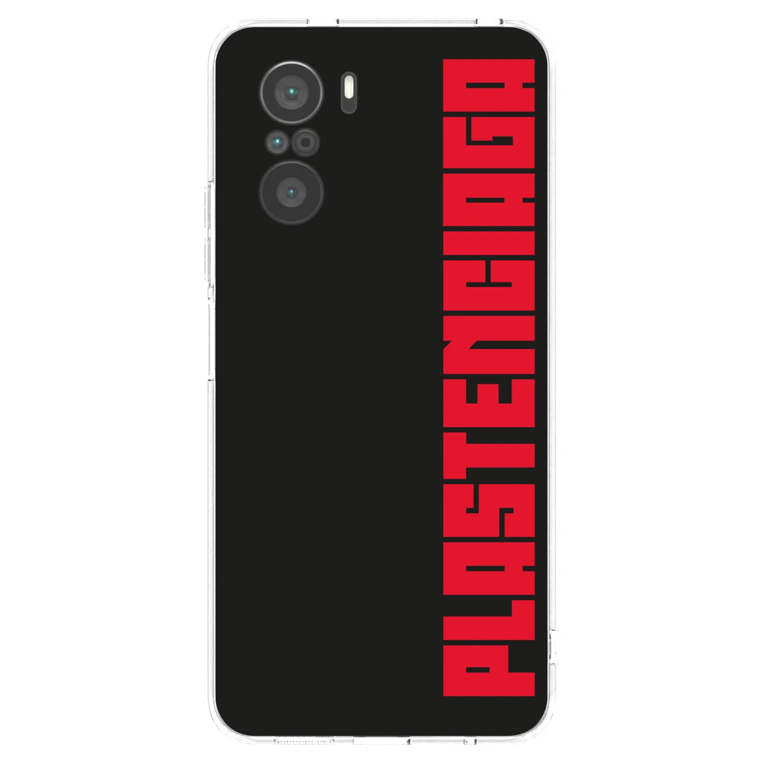 Picasee Xiaomi Poco F3 Hülle - Transparentes Silikon - Plastenciaga