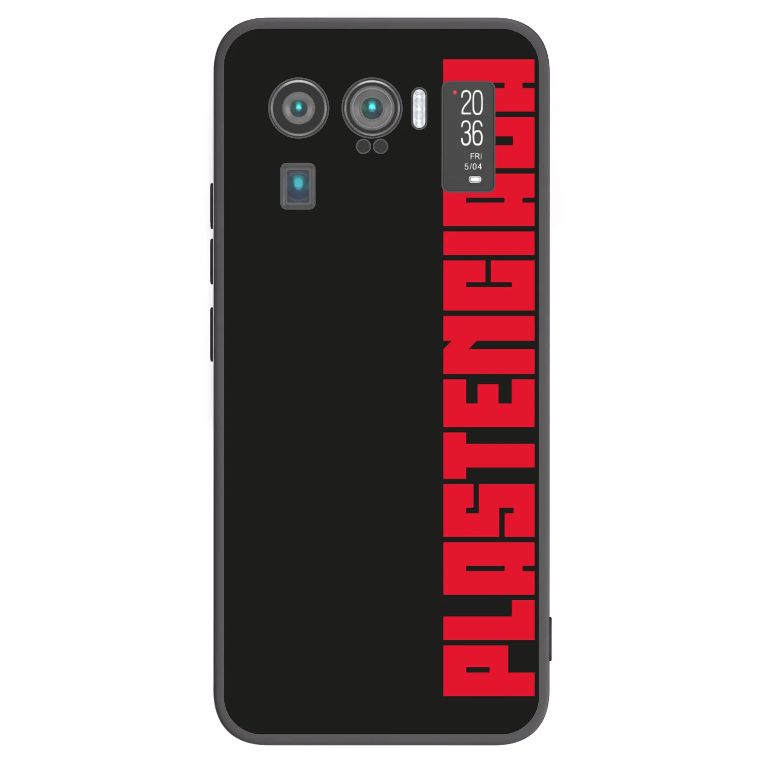 Picasee Xiaomi Mi 11 Ultra Hülle - Schwarzes Silikon - Plastenciaga