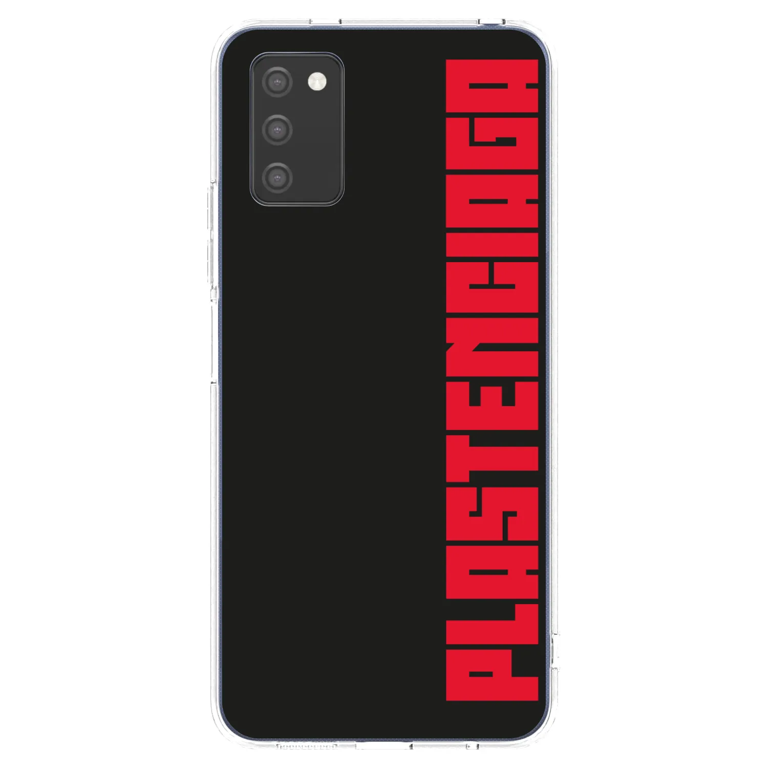 Picasee Samsung Galaxy A02s A025G Hülle - Transparentes Silikon - Plastenciaga