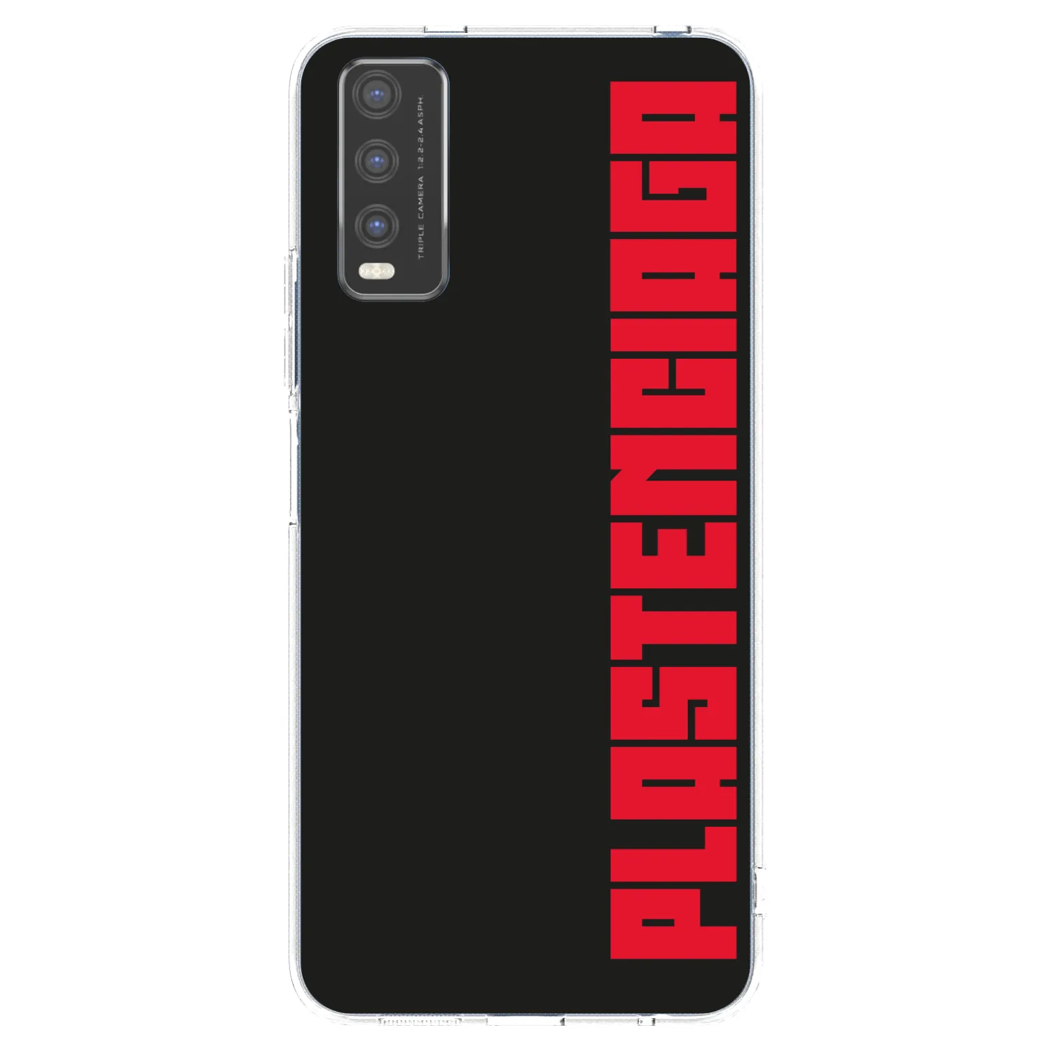 Picasee Vivo Y20s Hülle - Transparentes Silikon - Plastenciaga