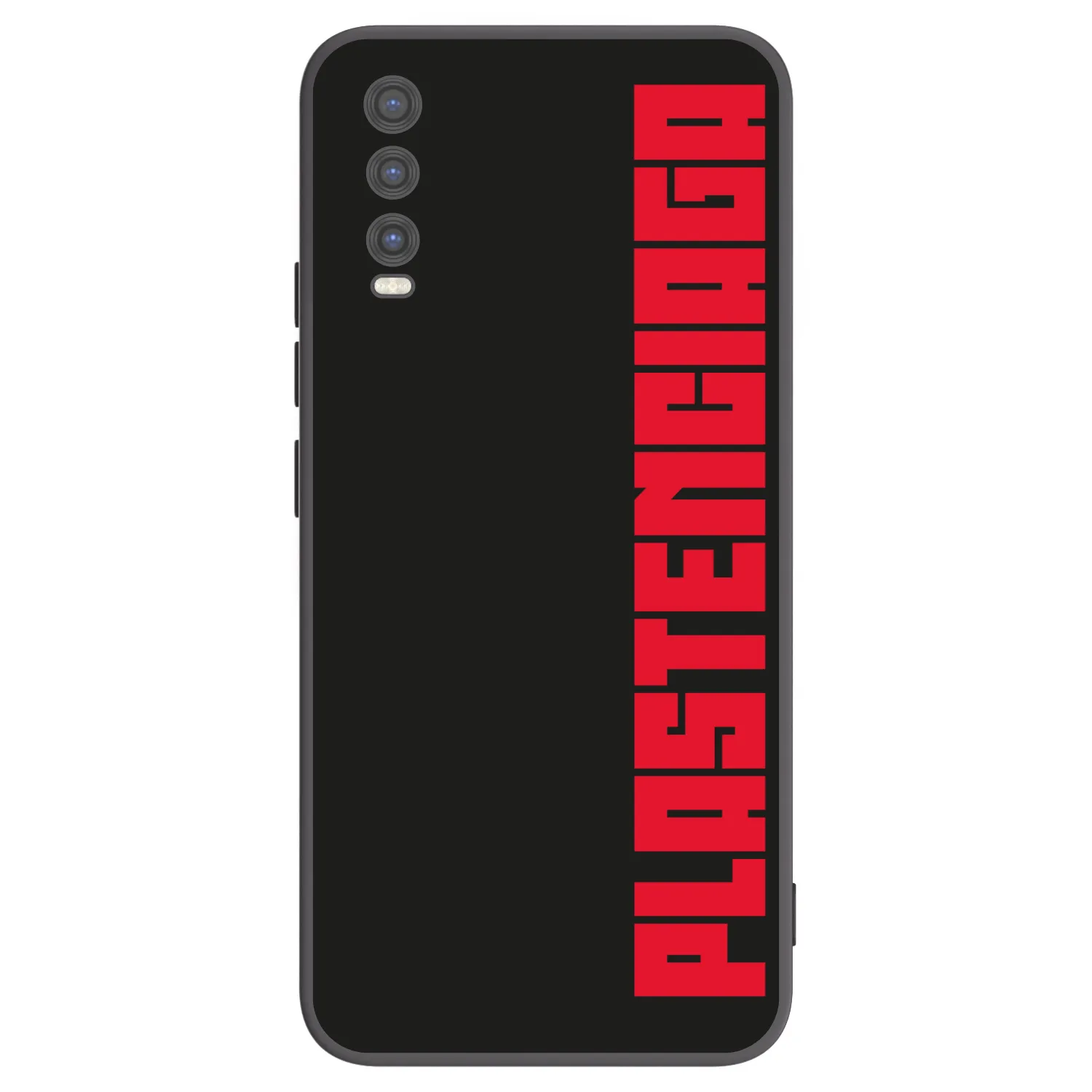 Picasee Vivo Y20s Hülle - Schwarzes Silikon - Plastenciaga