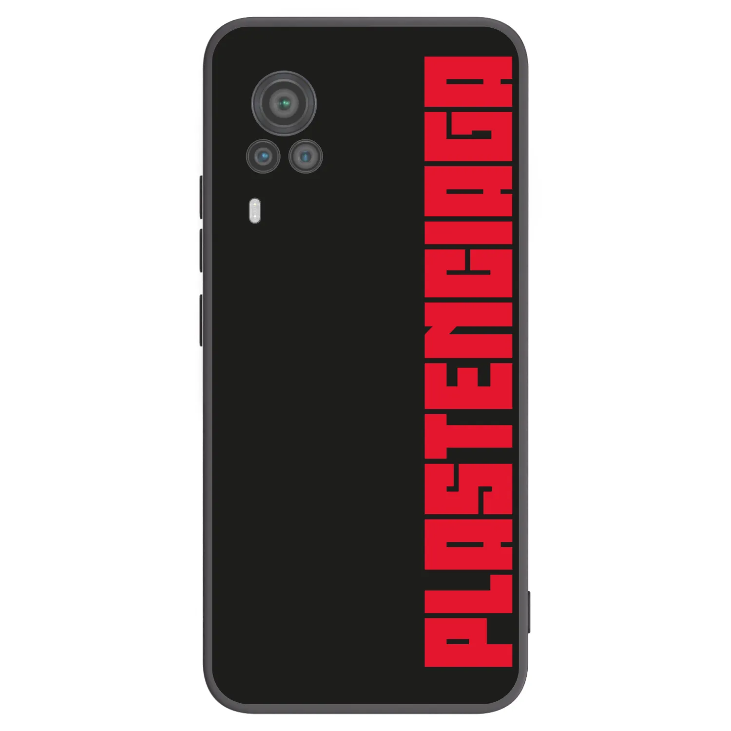 Picasee Vivo X60 Pro 5G Hülle - Schwarzes Silikon - Plastenciaga