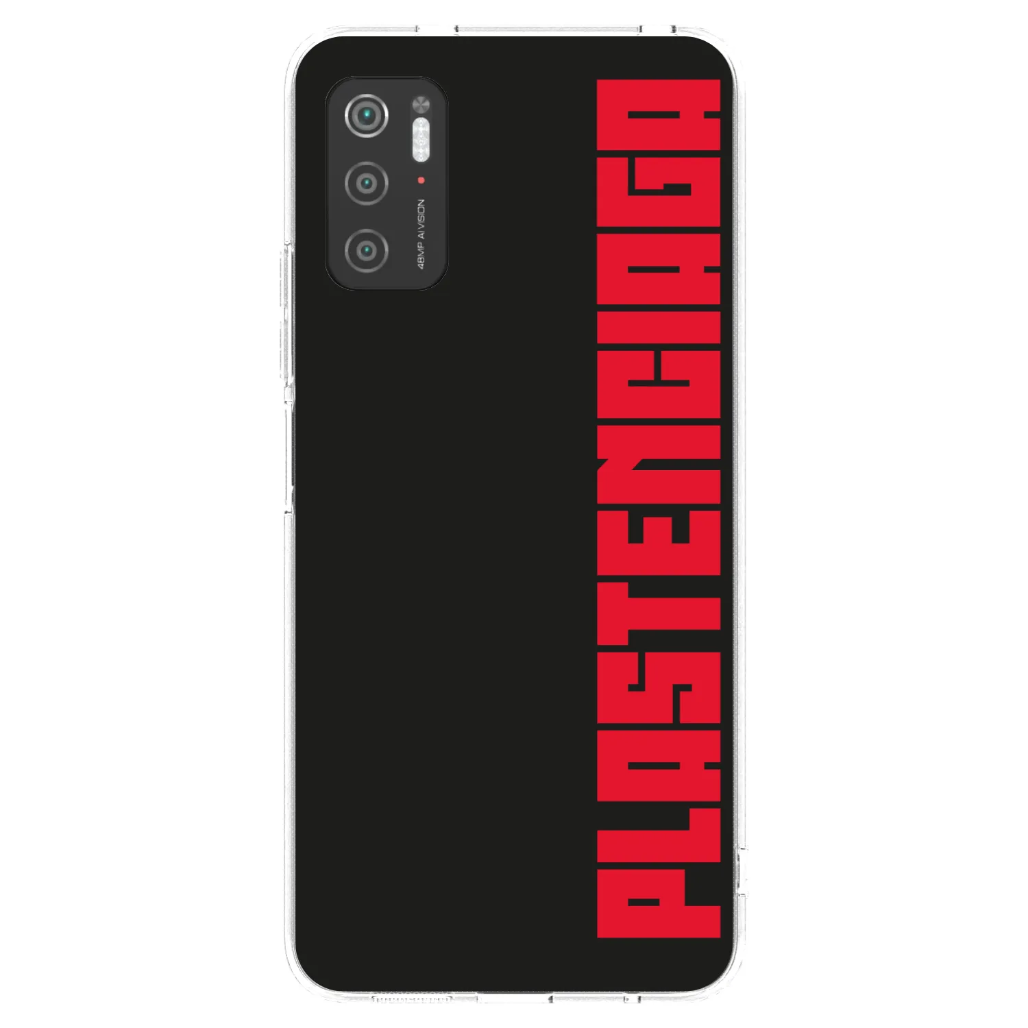 Picasee Xiaomi Poco M3 Pro 5G Hülle - Transparentes Silikon - Plastenciaga