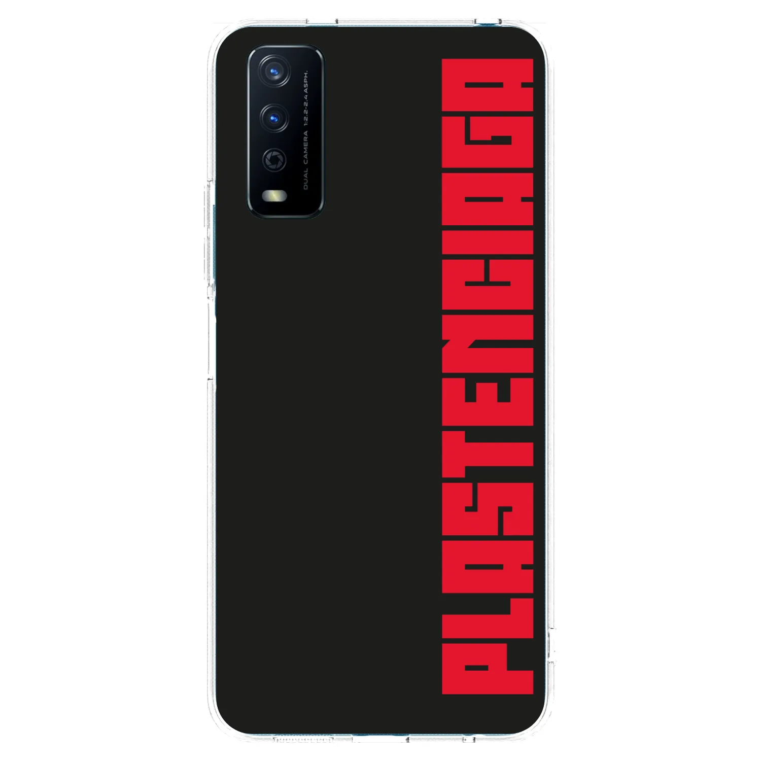 Picasee Vivo Y11s Hülle - Transparentes Silikon - Plastenciaga