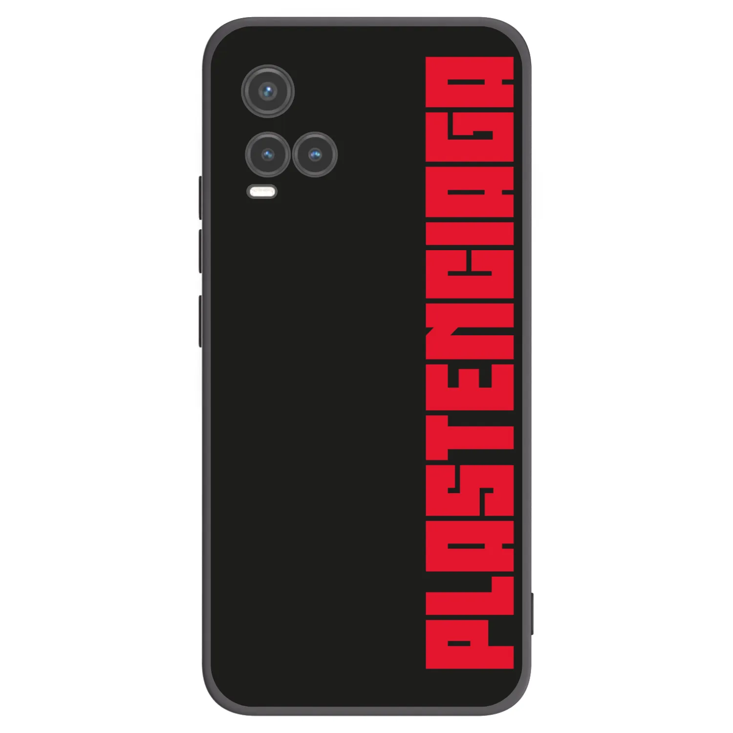 Picasee Vivo Y33s Hülle - Schwarzes Silikon - Plastenciaga