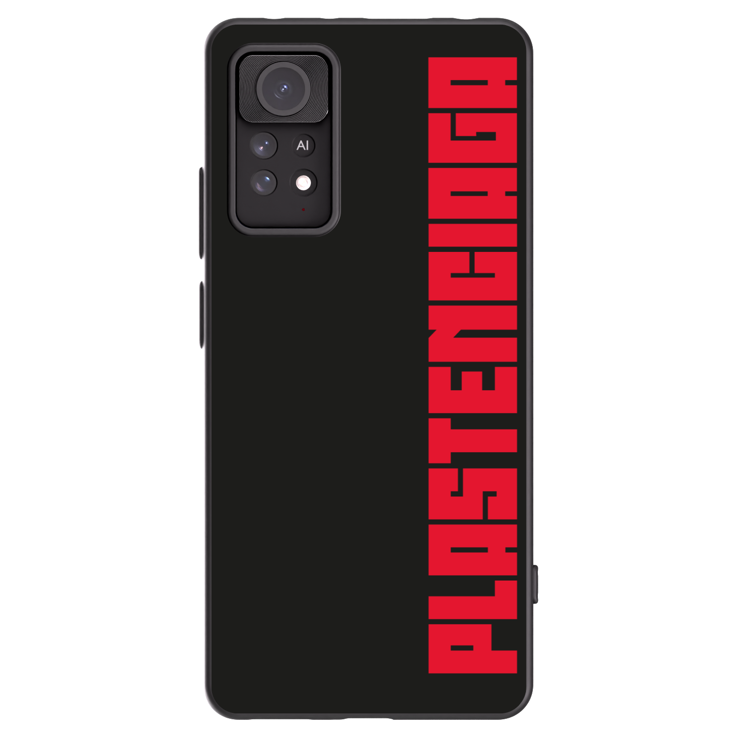 Picasee Xiaomi Redmi Note 11 Pro 5G Hülle - Schwarzes Silikon - Plastenciaga
