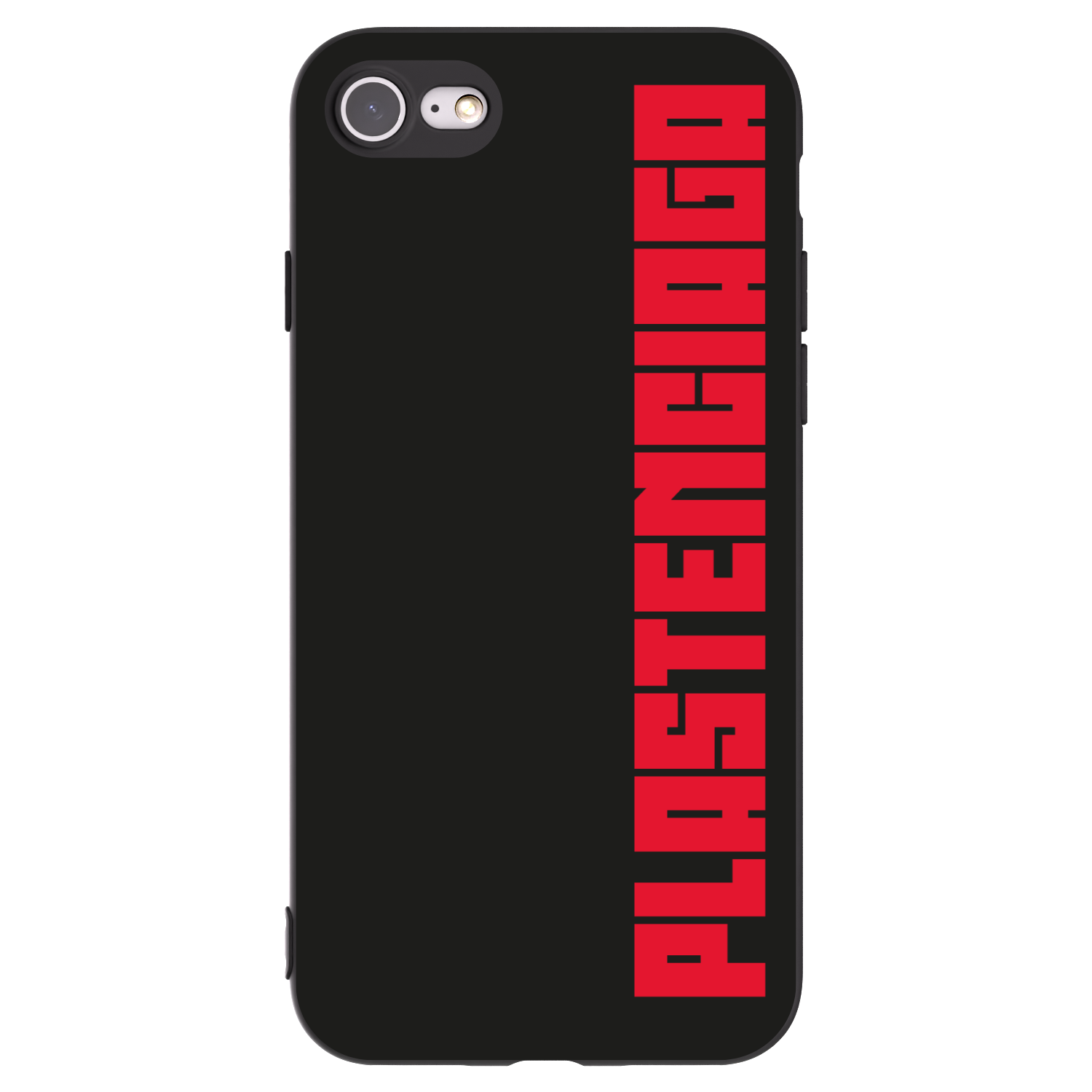 Picasee Apple iPhone SE 2022 Hülle - Schwarzes Silikon - Plastenciaga