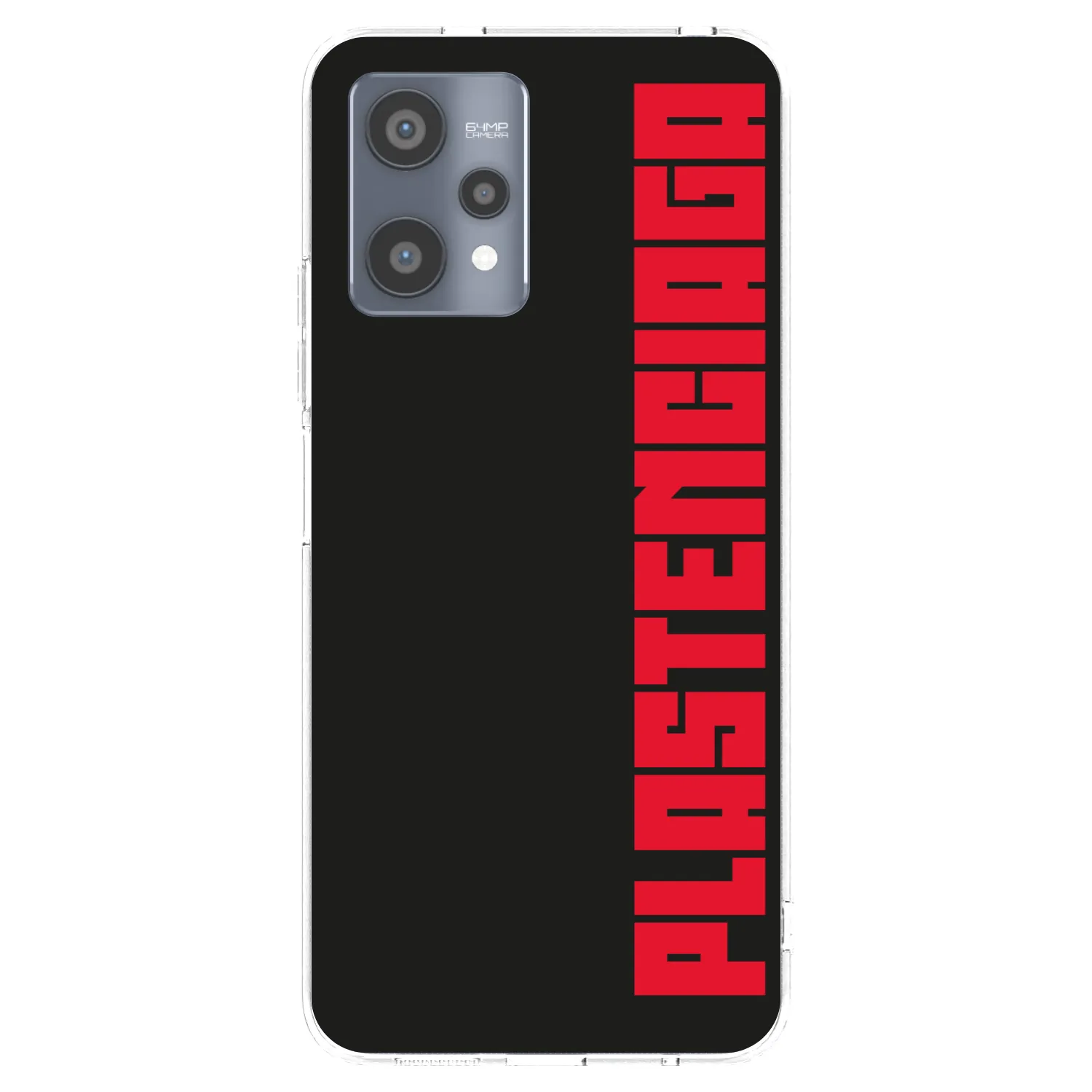 Picasee Realme 9 Pro 5G Hülle - Transparentes Silikon - Plastenciaga