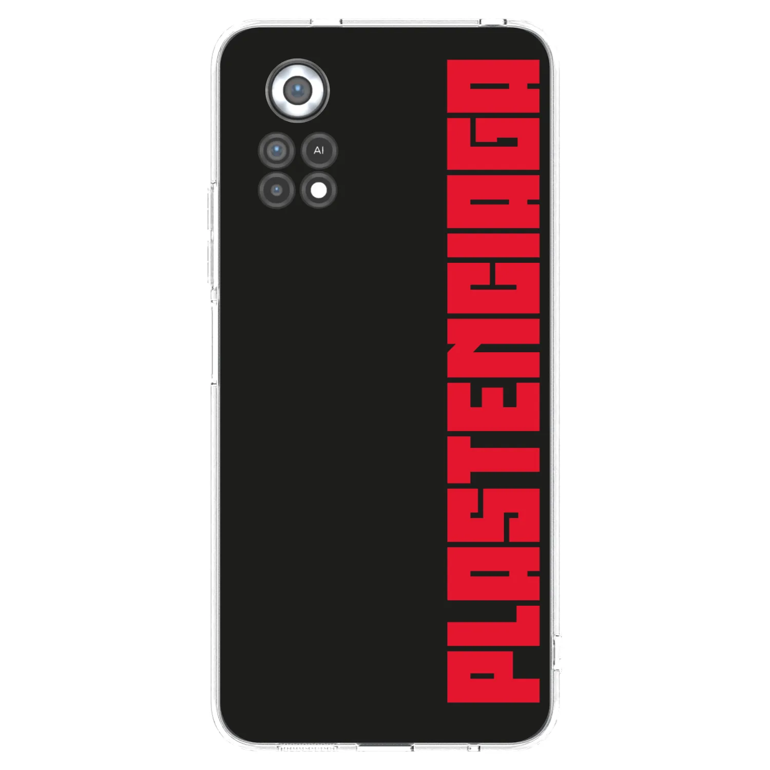Picasee Xiaomi Poco X4 Pro 5G Hülle - Transparentes Silikon - Plastenciaga
