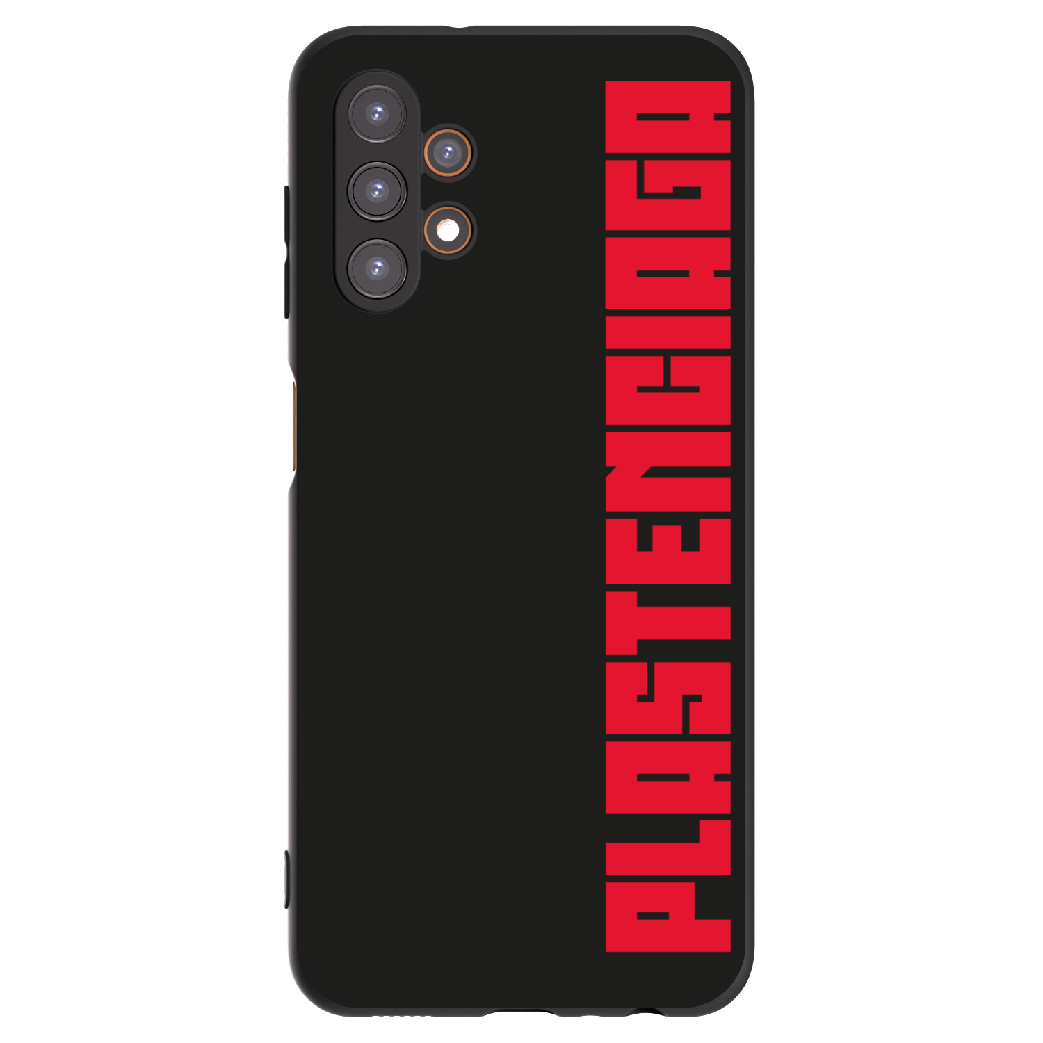 Picasee Samsung Galaxy A13 4G A135 Hülle - Schwarzes Silikon - Plastenciaga