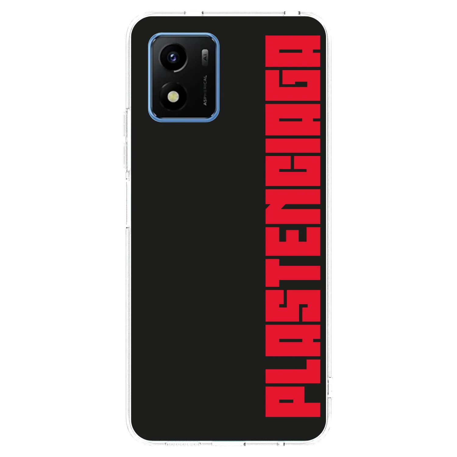 Picasee Vivo Y01 Hülle - Transparentes Silikon - Plastenciaga