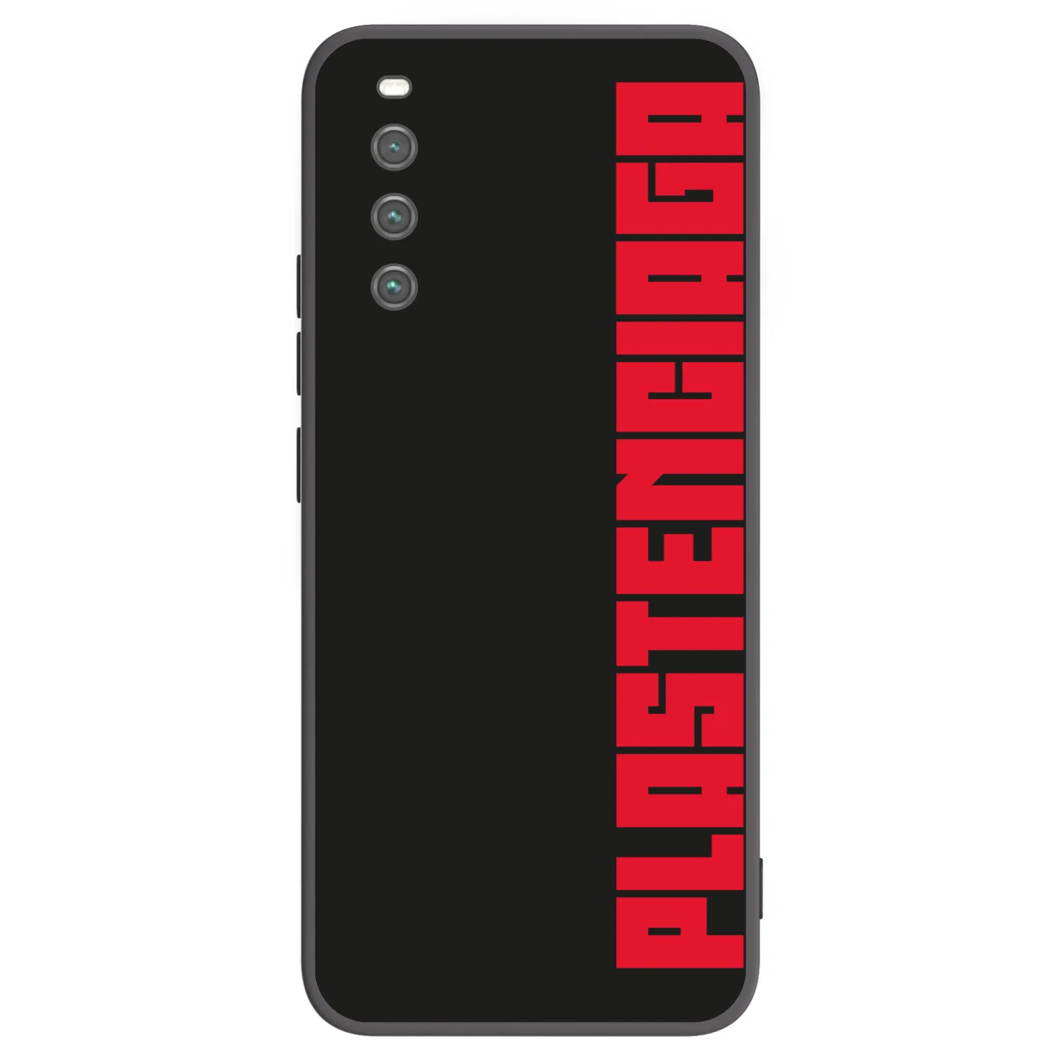 Picasee Sony Xperia 10 IV 5G Hülle - Schwarzes Silikon - Plastenciaga