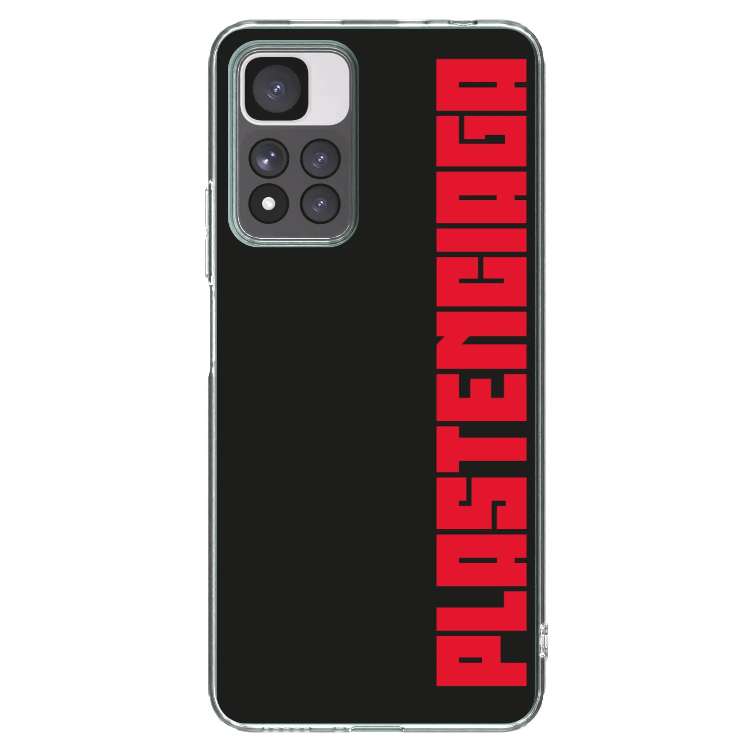 Picasee Xiaomi Redmi Note 11 Pro+ 5G Hülle - Transparentes Silikon - Plastenciaga