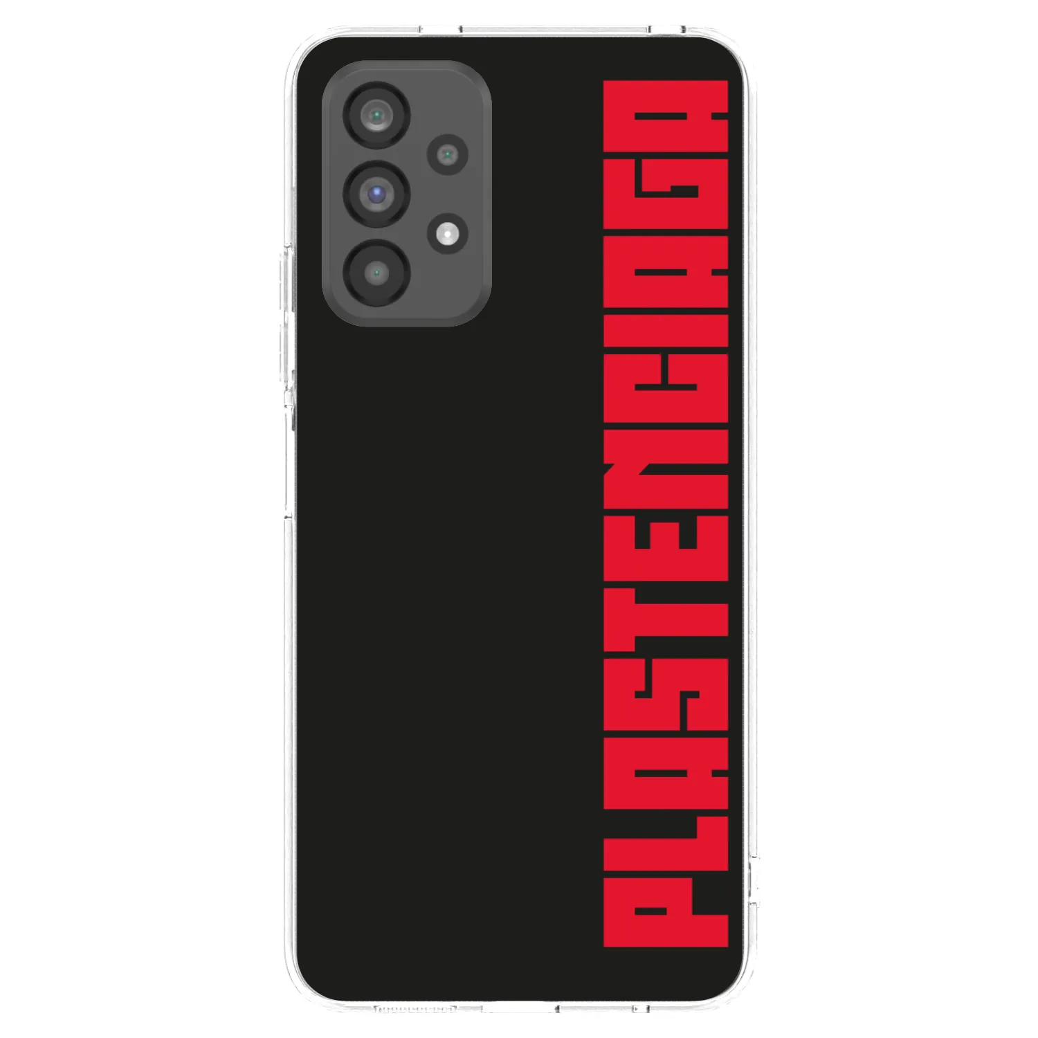Picasee Samsung Galaxy A73 5G Hülle - Transparentes Silikon - Plastenciaga