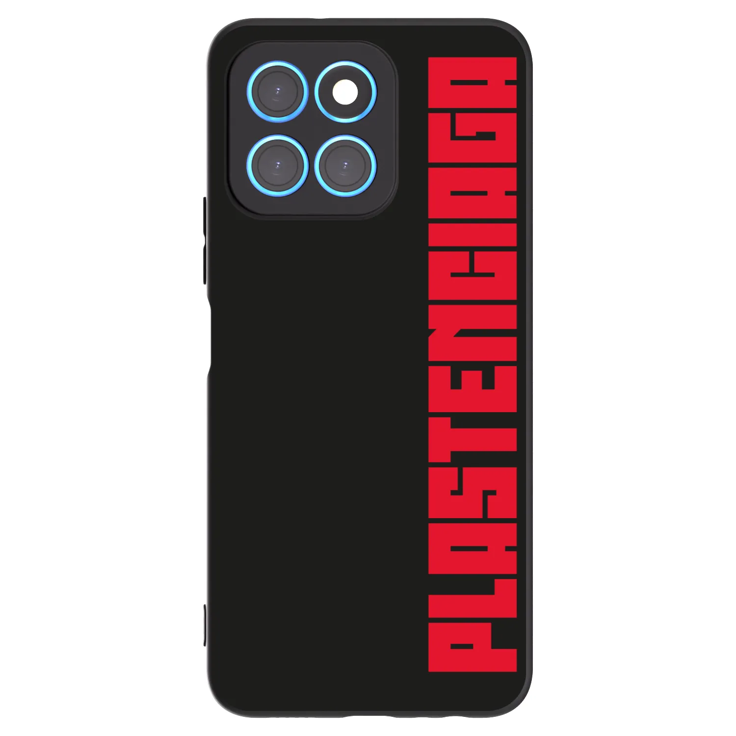 Picasee Honor X6 Hülle - Schwarzes Silikon - Plastenciaga