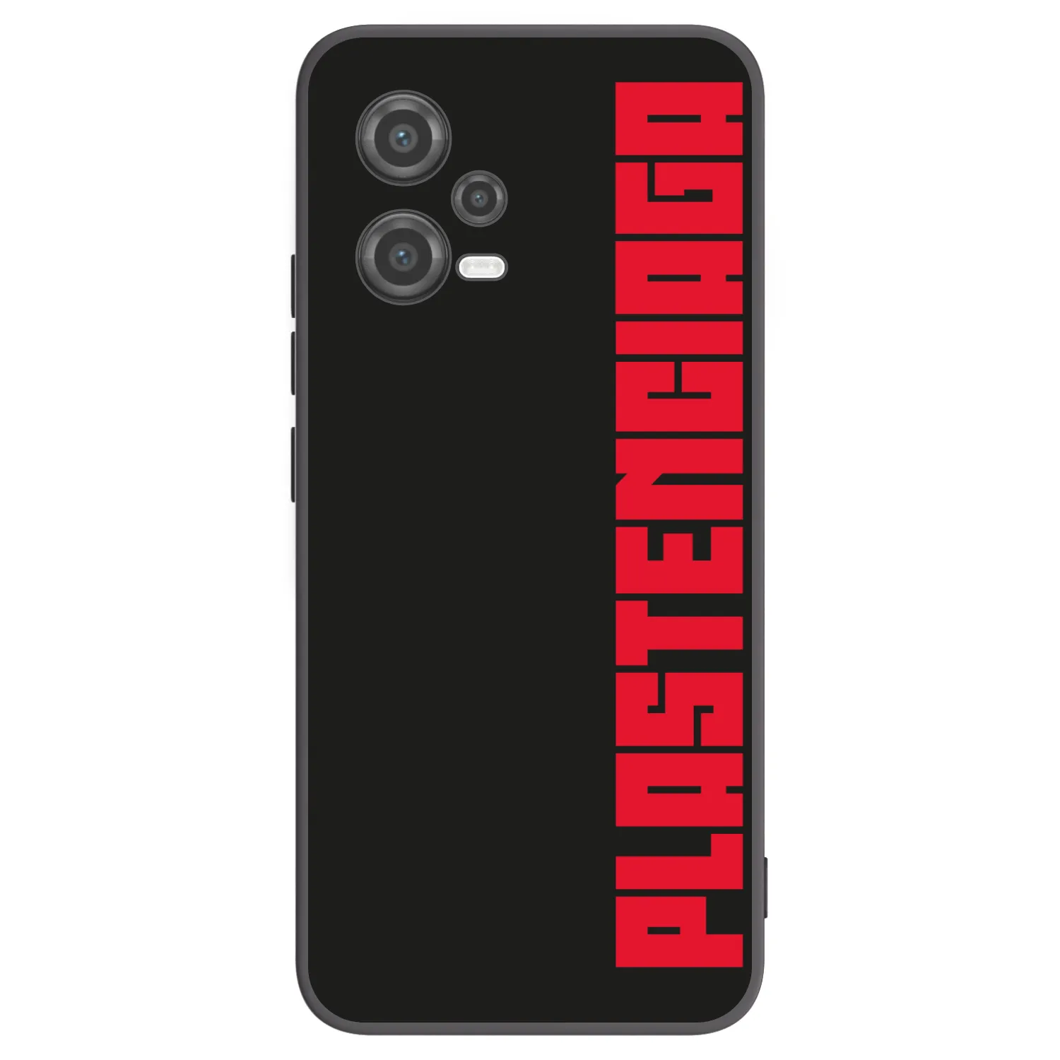 Picasee Xiaomi Poco X5 Hülle - Schwarzes Silikon - Plastenciaga