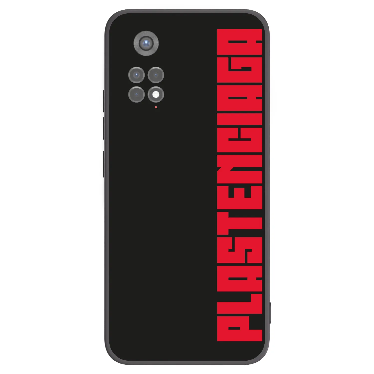 Picasee Xiaomi Redmi Note 11S 5G Hülle - Schwarzes Silikon - Plastenciaga