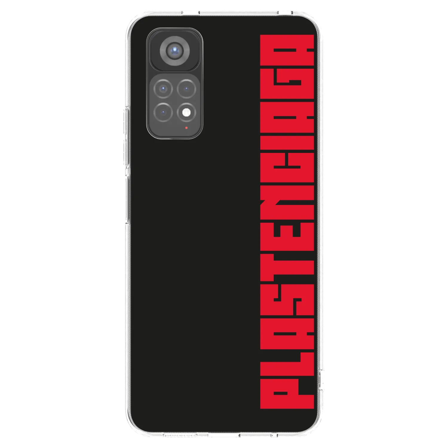 Picasee Xiaomi Redmi Note 11S 5G Hülle - Transparentes Silikon - Plastenciaga