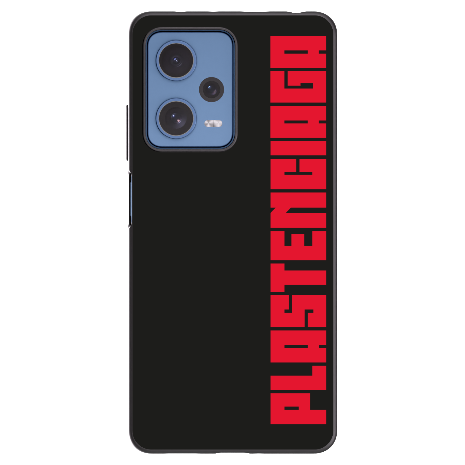 Picasee Xiaomi Redmi Note 12 Pro 5G Hülle - Schwarzes Silikon - Plastenciaga