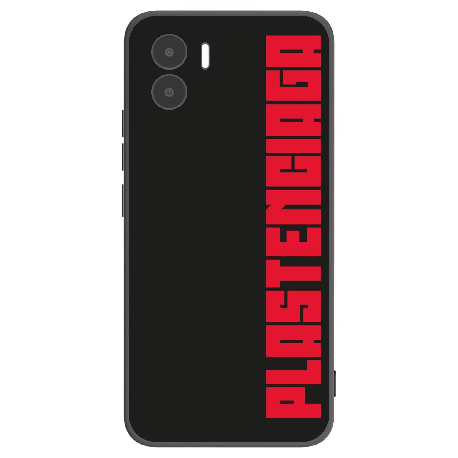 Picasee Xiaomi Redmi A2 Hülle - Schwarzes Silikon - Plastenciaga
