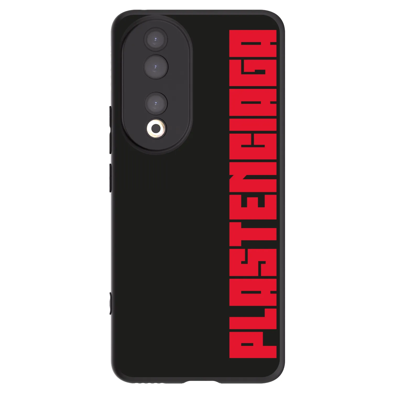 Picasee Honor 90 5G Hülle - Schwarzes Silikon - Plastenciaga