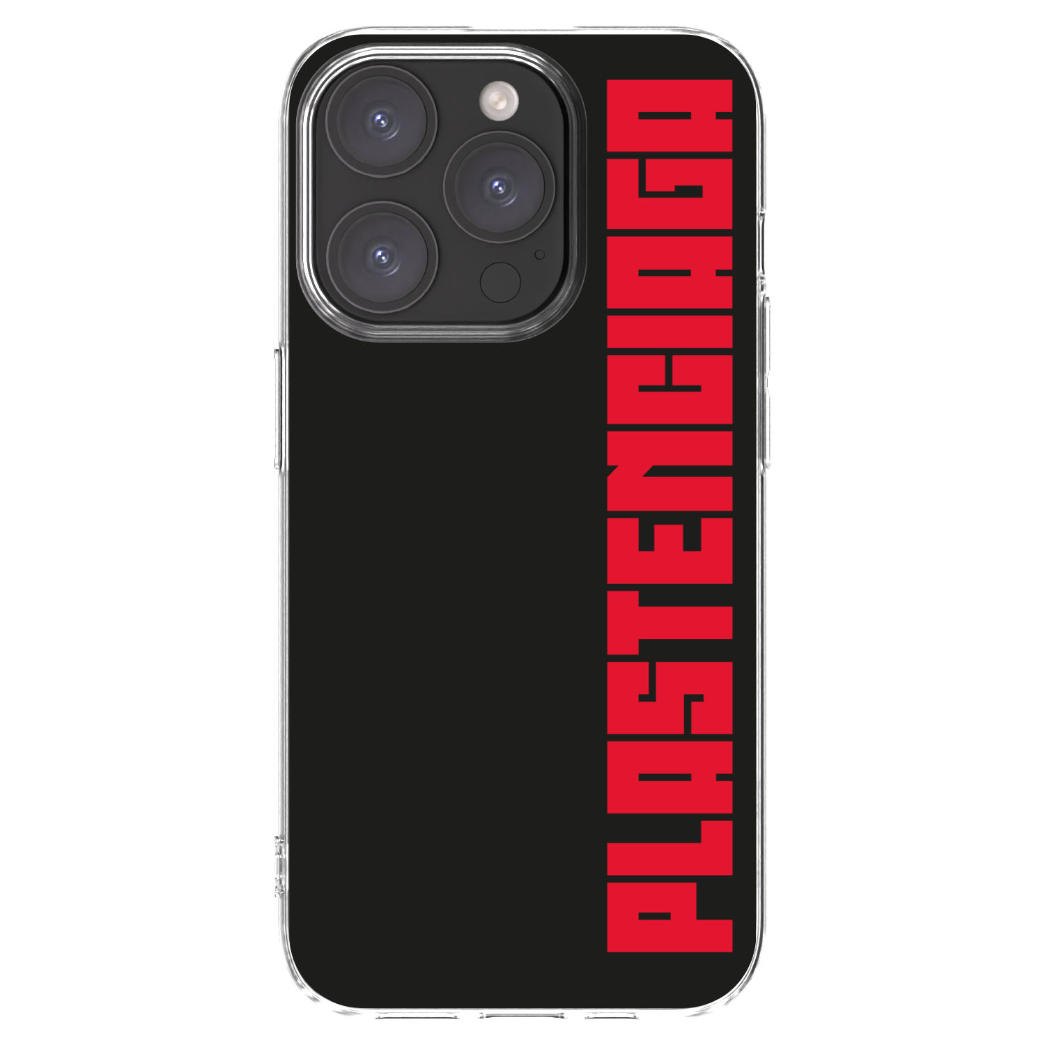 Picasee Apple iPhone 15 Pro Hülle - Transparentes Silikon - Plastenciaga