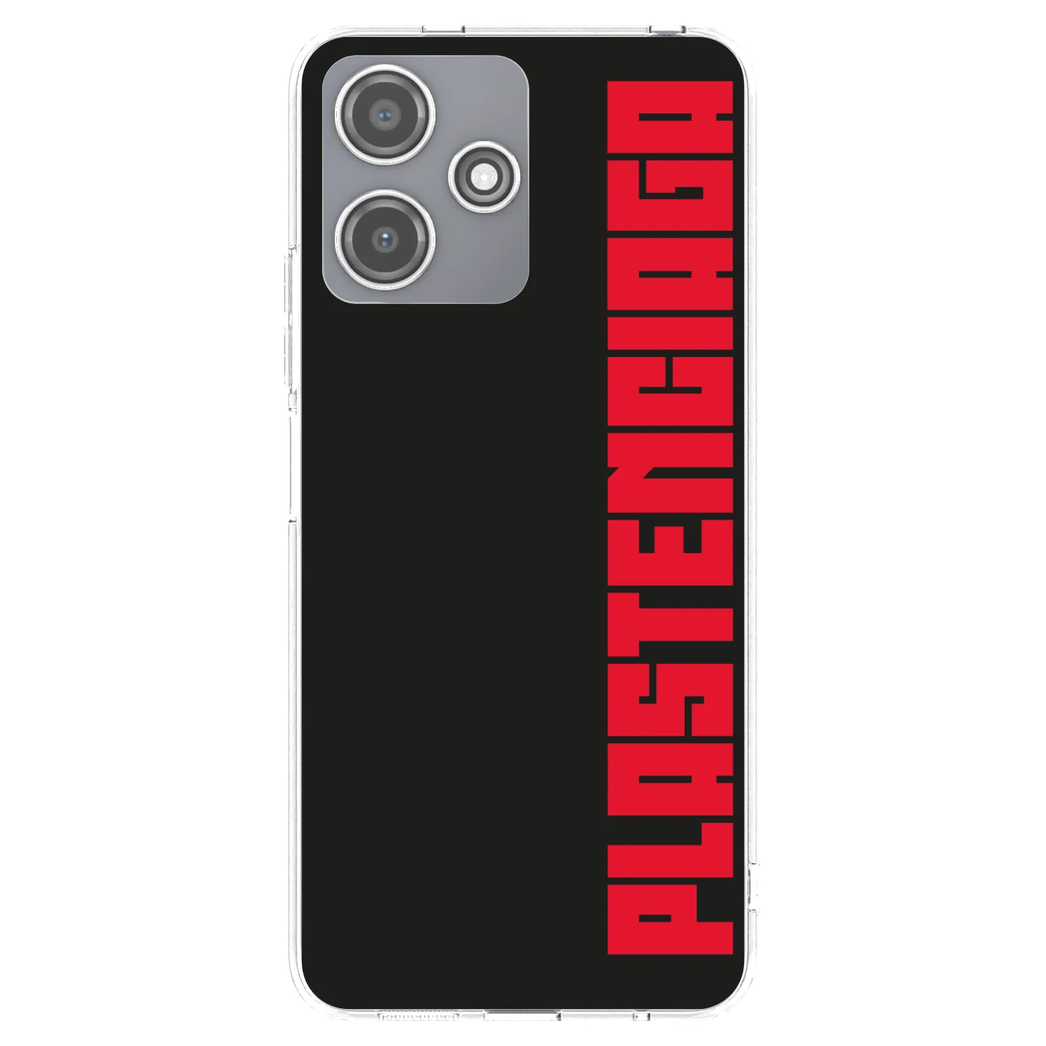 Picasee Xiaomi Redmi 12 5G Hülle - Transparentes Silikon - Plastenciaga