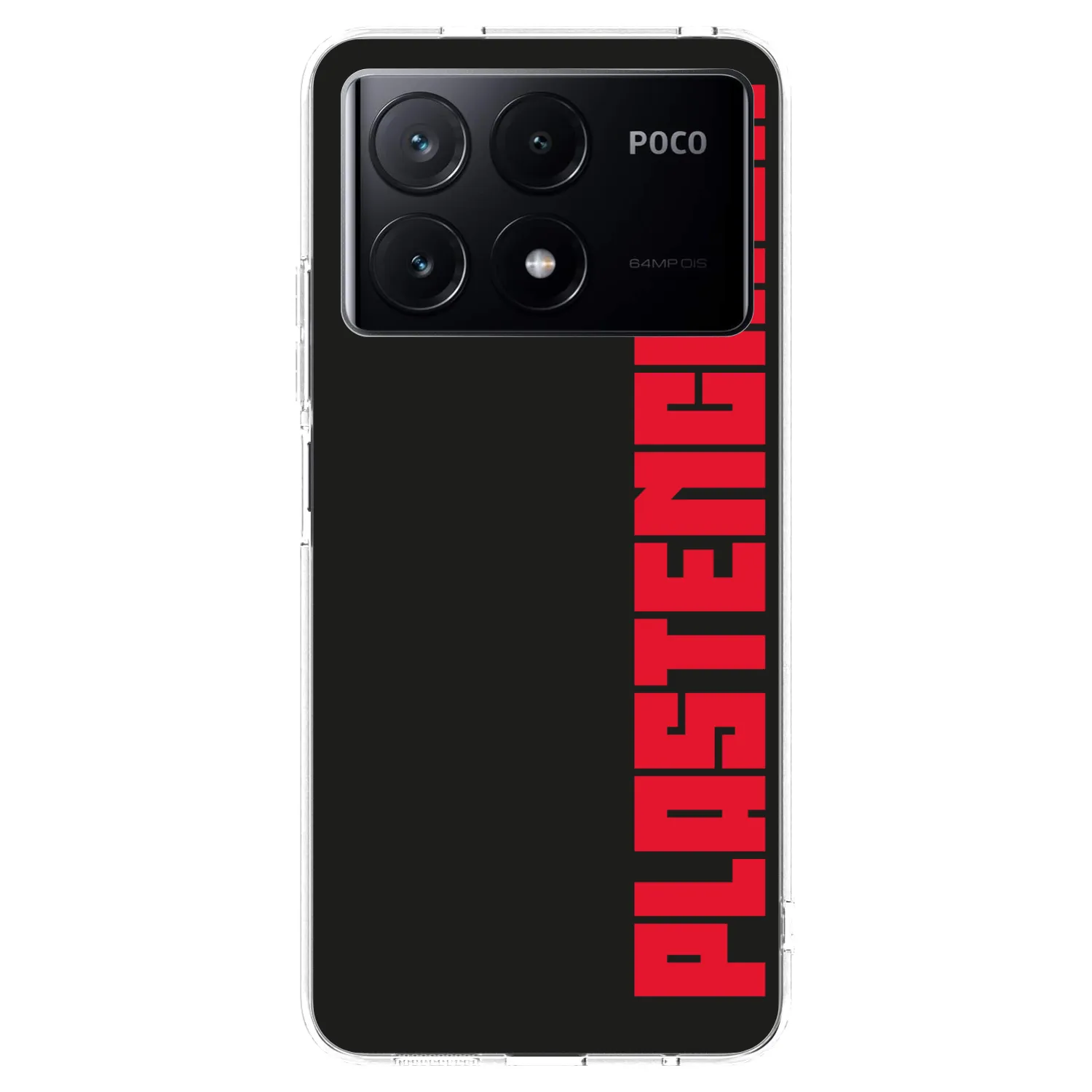 Picasee Xiaomi Poco X6 Pro Hülle - Transparentes Silikon - Plastenciaga