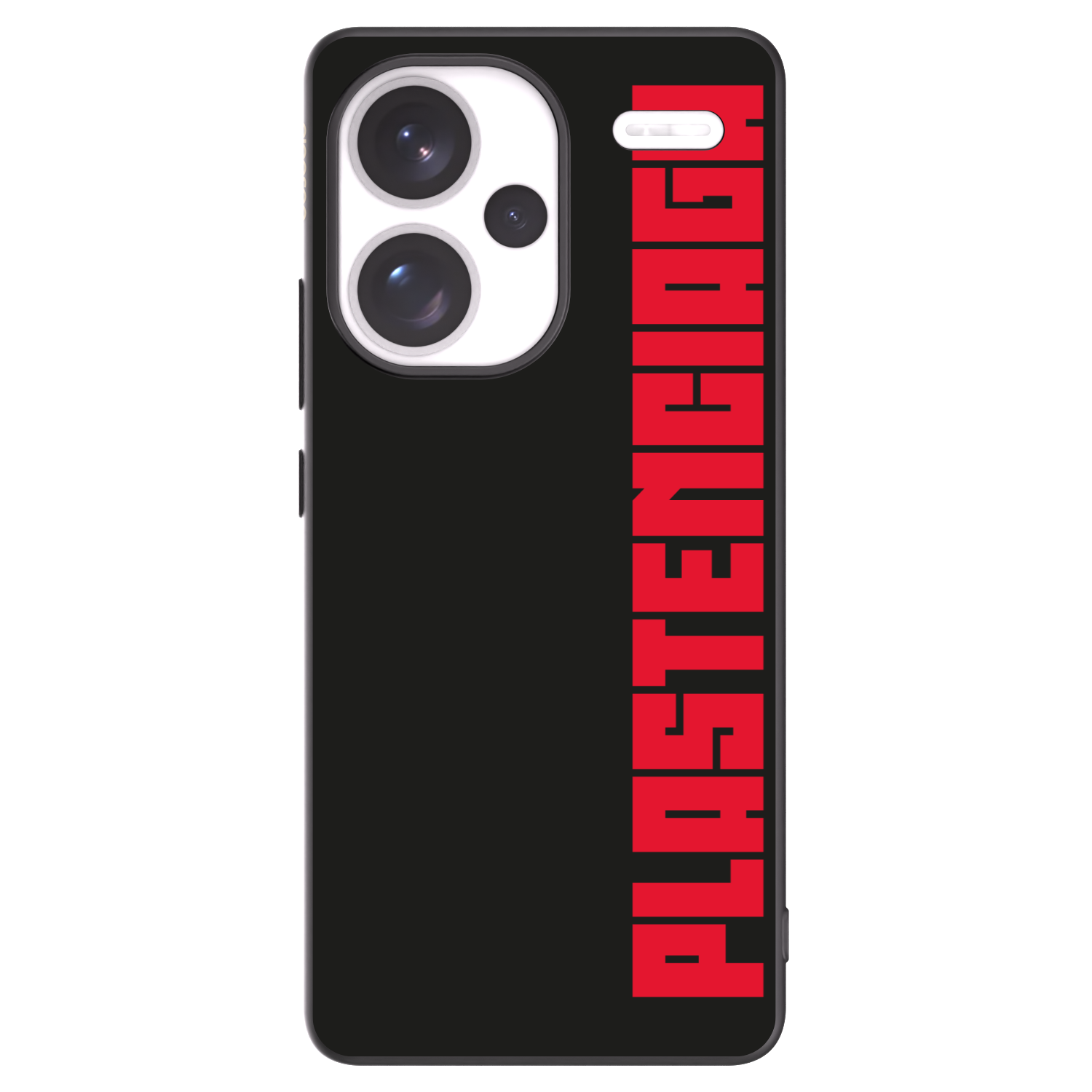 Picasee Xiaomi Redmi Note 13 Pro+ 5G Hülle - Schwarzes Silikon - Plastenciaga