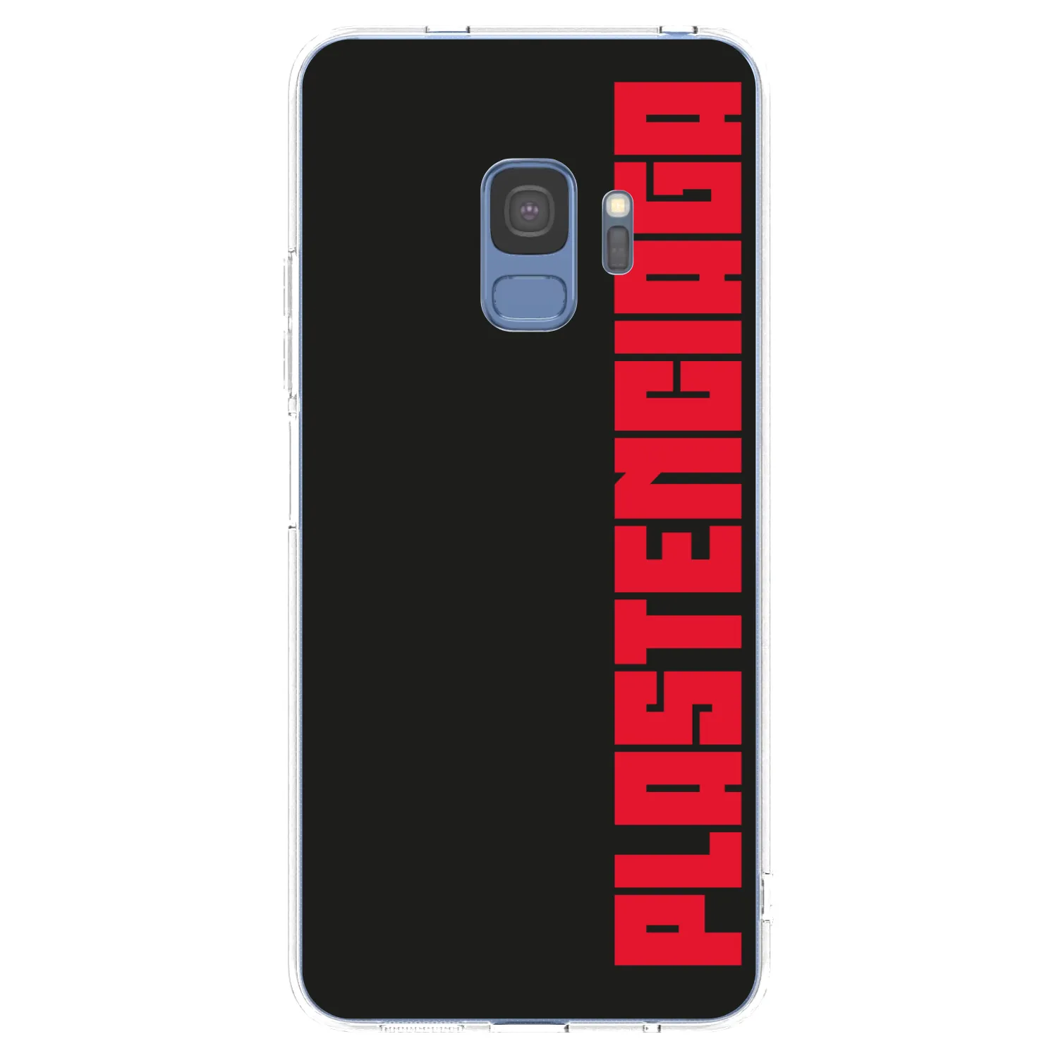 Picasee Samsung Galaxy S9 G960F Hülle - Transparentes Silikon - Plastenciaga