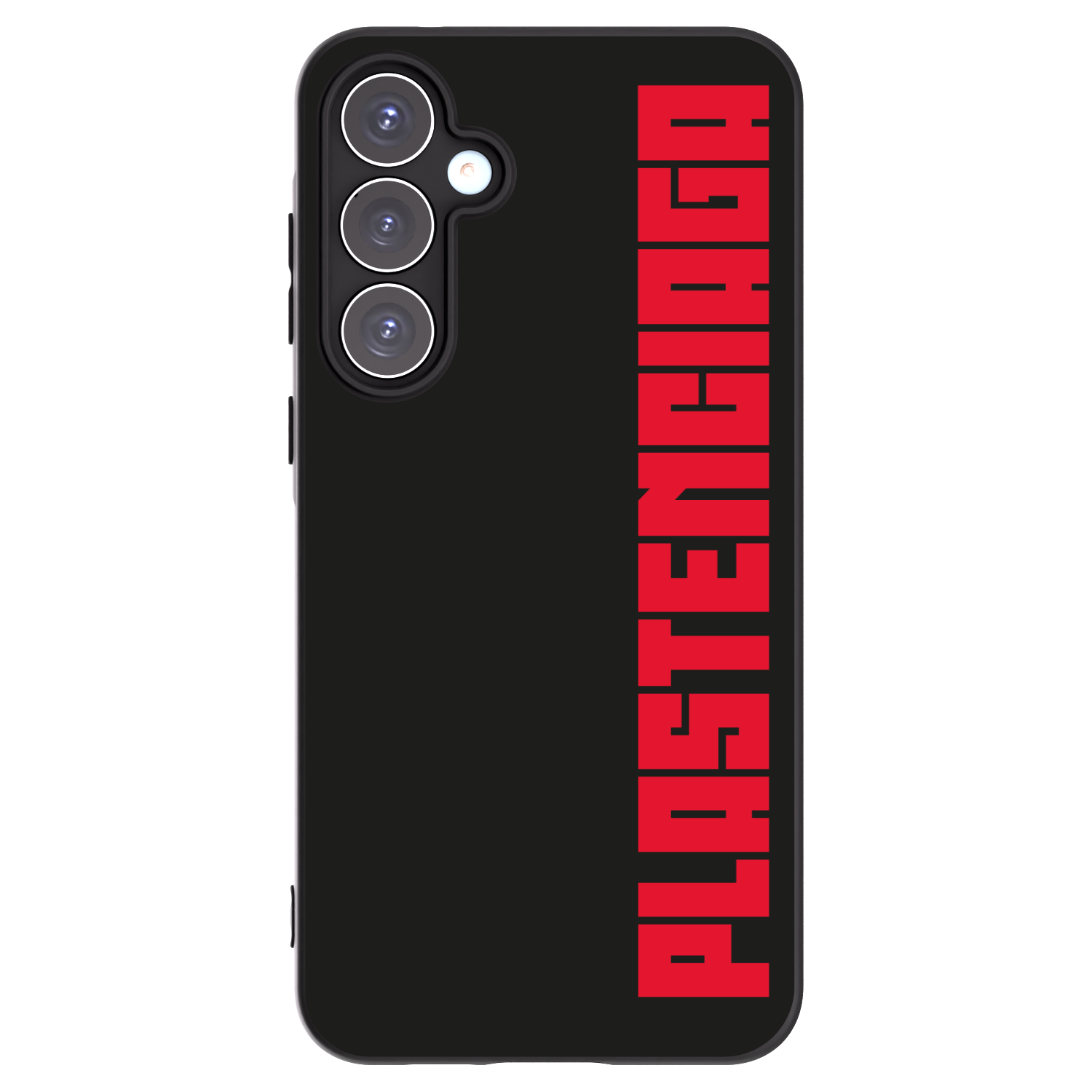 Picasee Samsung Galaxy A55 5G A556B Hülle - Schwarzes Silikon - Plastenciaga